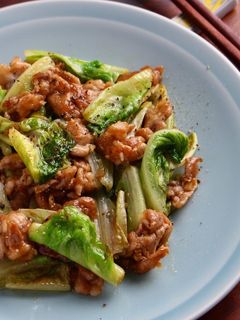 豚肉とレタスのオイスター炒め-レシピのメイン写真