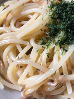 ちりめん山椒パスタ-レシピのメイン写真