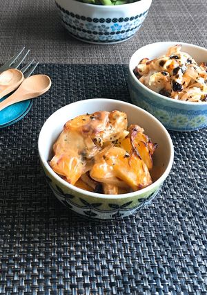 じゃがいもときのこのケチャップチーズ焼き-レシピのメイン写真