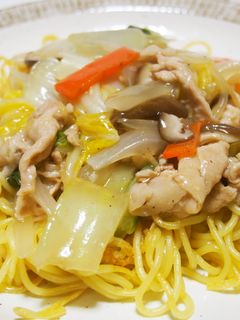 野菜たっぷり!あんかけ焼きそば♪-レシピのメイン写真