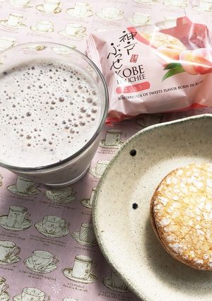 バナナ&りんご酒の実のスムージー-レシピのメイン写真