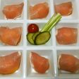 びわの生ハム巻