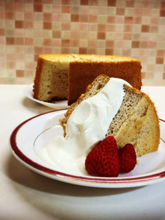 いちごのシフォンケーキ-レシピのメイン写真