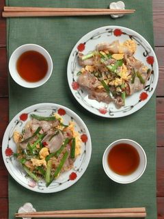 豚ばらのにらたま炒め-レシピのメイン写真