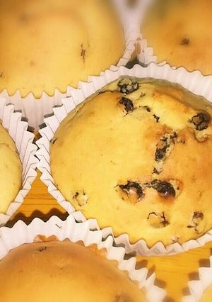 しっとりレーズンマフィン-レシピのメイン写真
