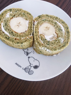 よもぎロールケーキ-レシピのメイン写真