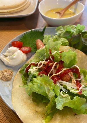 もっちり甘くない卵なしクレープ-レシピのメイン写真