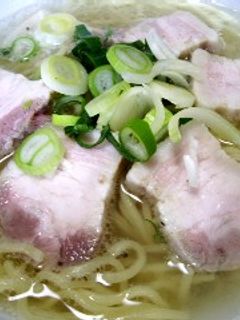 茹で豚スープの塩ラーメン-レシピのメイン写真