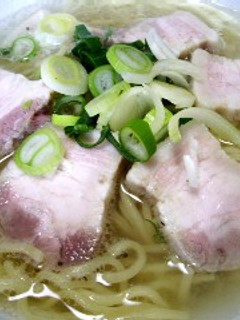 茹で豚スープの塩ラーメン-レシピのメイン写真