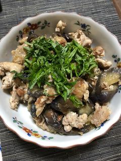 なすと豚肉の梅つゆ炒め-レシピのメイン写真