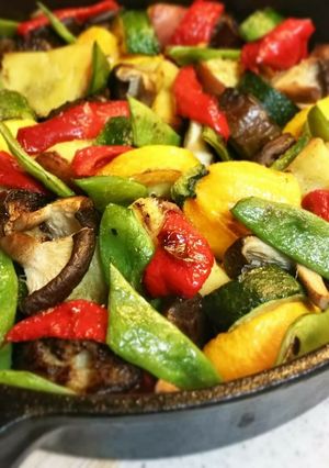 バーベキューにピッタリ！カラフル焼き野菜-レシピのメイン写真