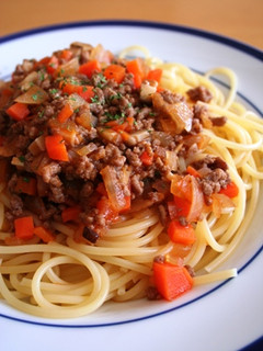 トマト缶がなくてもミートソースパスタ!-レシピのメイン写真