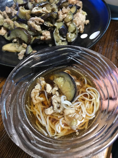 うちの定番☆ナス豚そうめん-レシピのメイン写真