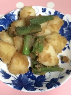 ジャガイモとインゲン和え-レシピのメイン写真