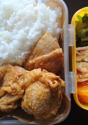 簡単タンドリーチキン弁当-レシピのメイン写真