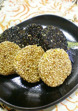 ハンペン南瓜焼ゴマバージョン-レシピのメイン写真