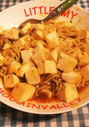 麻婆豆腐焼そば-レシピのメイン写真