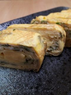 大葉とチーズの☆卵焼き-レシピのメイン写真