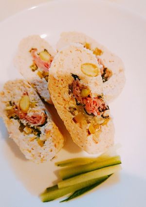 生ハムのチキンテリーヌ-レシピのメイン写真