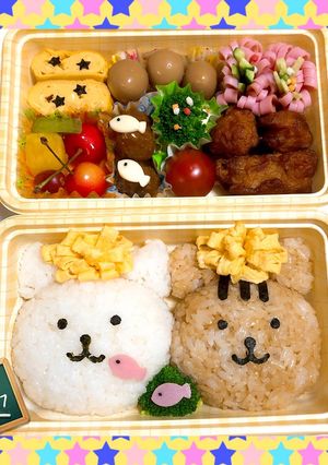 キャラ弁 ねこあつめ-レシピのメイン写真