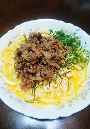 肉と卵で簡単うまっ！肉玉うどん-レシピのメイン写真