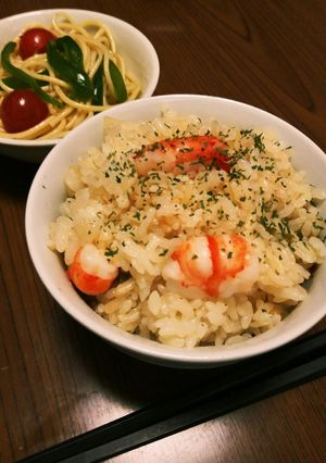 男の胃袋を鷲掴み★エビピラフ風★-レシピのメイン写真