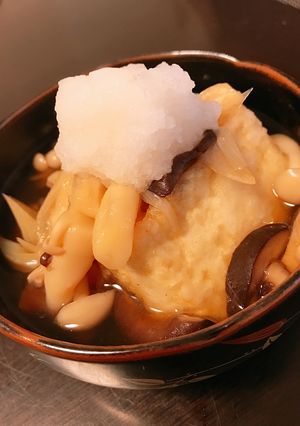 きのこたっぷり揚げだし豆腐-レシピのメイン写真