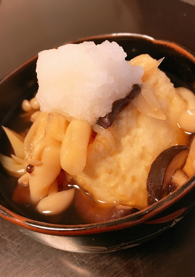 きのこたっぷり揚げだし豆腐-レシピのメイン写真