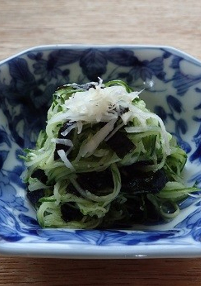 きゅうりと海苔の甘酢和え-レシピのメイン写真