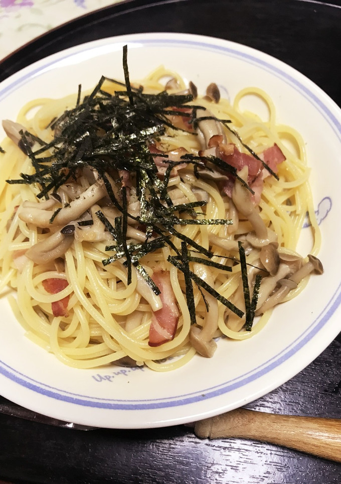 簡単！きのこの和風スパゲティ-レシピのメイン写真