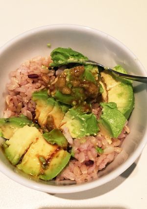 おかわり必至 アボカドわさび醤油ご飯-レシピのメイン写真