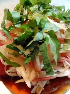 まぐろのみょうが和え-レシピのメイン写真