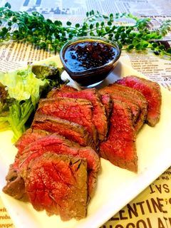 フライパンで作るローストビーフ♪-レシピのメイン写真