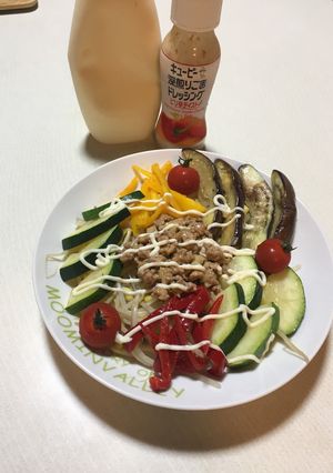 もやしでヘルシー♪担々麺風ベジボウル-レシピのメイン写真