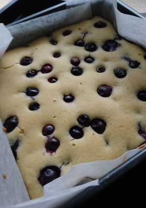 アーモンドケーキ♪ブルーベリーｉｎ-レシピのメイン写真