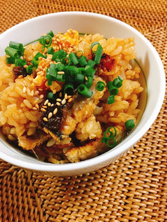 炊飯器でまぜまぜ〜鰻卵ご飯-レシピのメイン写真