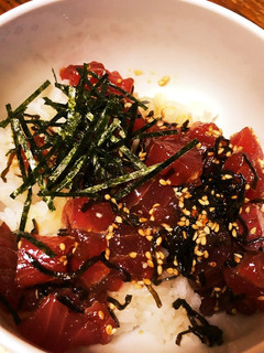 簡単・塩昆布の鉄火丼-レシピのメイン写真