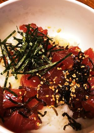 簡単・塩昆布の鉄火丼-レシピのメイン写真