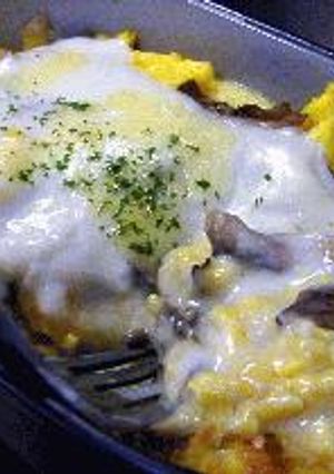 舞茸のＥｇｇグラタン-レシピのメイン写真