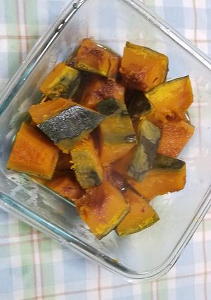 基本のカボチャの煮物（かつお節入り）-レシピのメイン写真