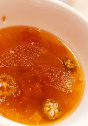 ボーンブロスのトマトスープ-レシピのメイン写真
