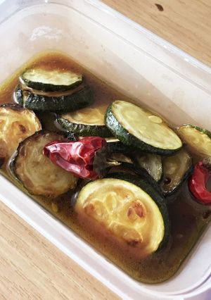 ズッキーニのポン酢煮浸し-レシピのメイン写真
