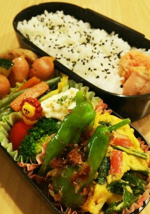 【お弁当】ししとうのおかか和え-レシピのメイン写真
