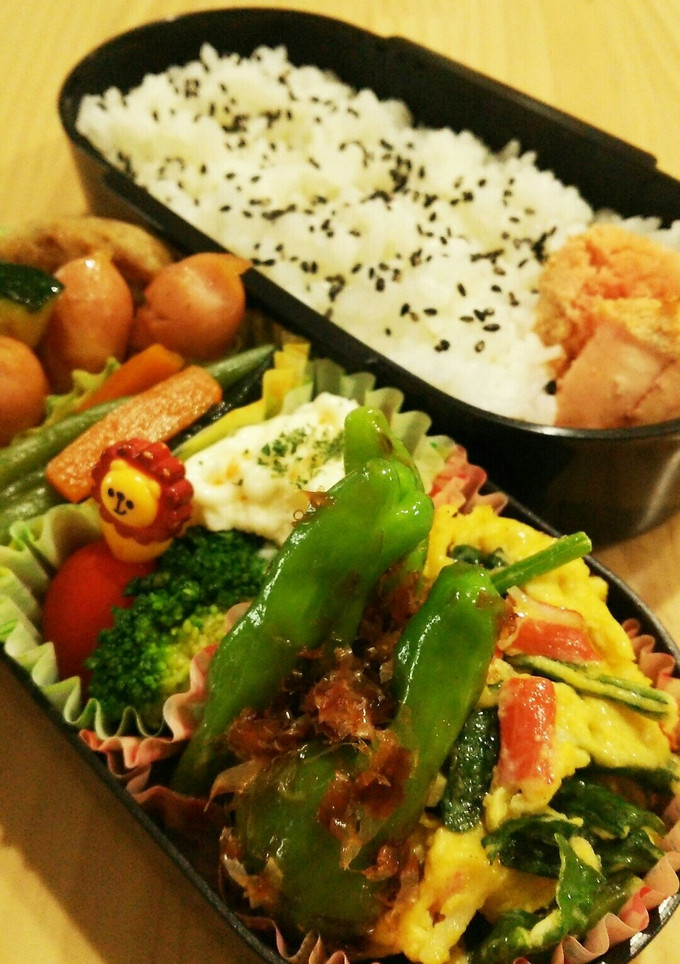 【お弁当】ししとうのおかか和え-レシピのメイン写真