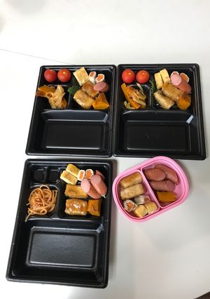 2018/06/18夕食弁当-レシピのメイン写真