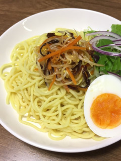 もやしのナムルと食べる サラダつけ麺-レシピのメイン写真