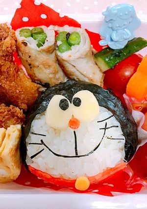 ドラえもん〜キャラ弁-レシピのメイン写真