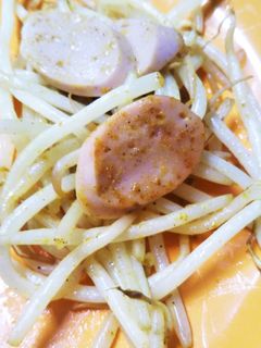 お弁当に♡魚二ソともやしのカレー炒め-レシピのメイン写真