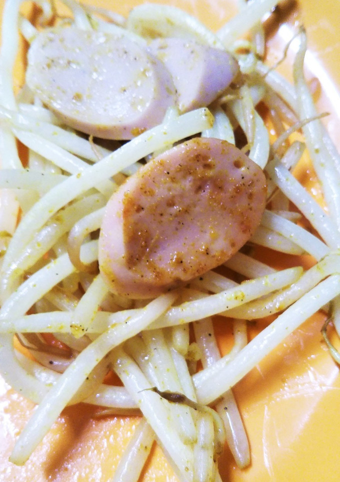 お弁当に♡魚二ソともやしのカレー炒め-レシピのメイン写真