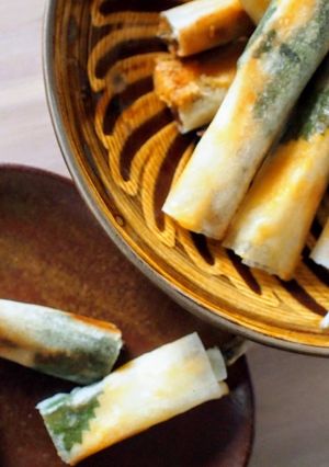 巻いて焼くだけ♪ししゃもの春巻き-レシピのメイン写真
